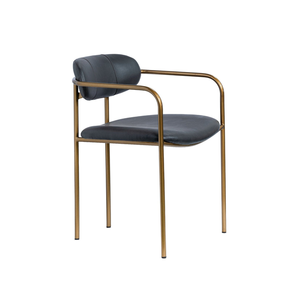Parker Leather Dining Armchair