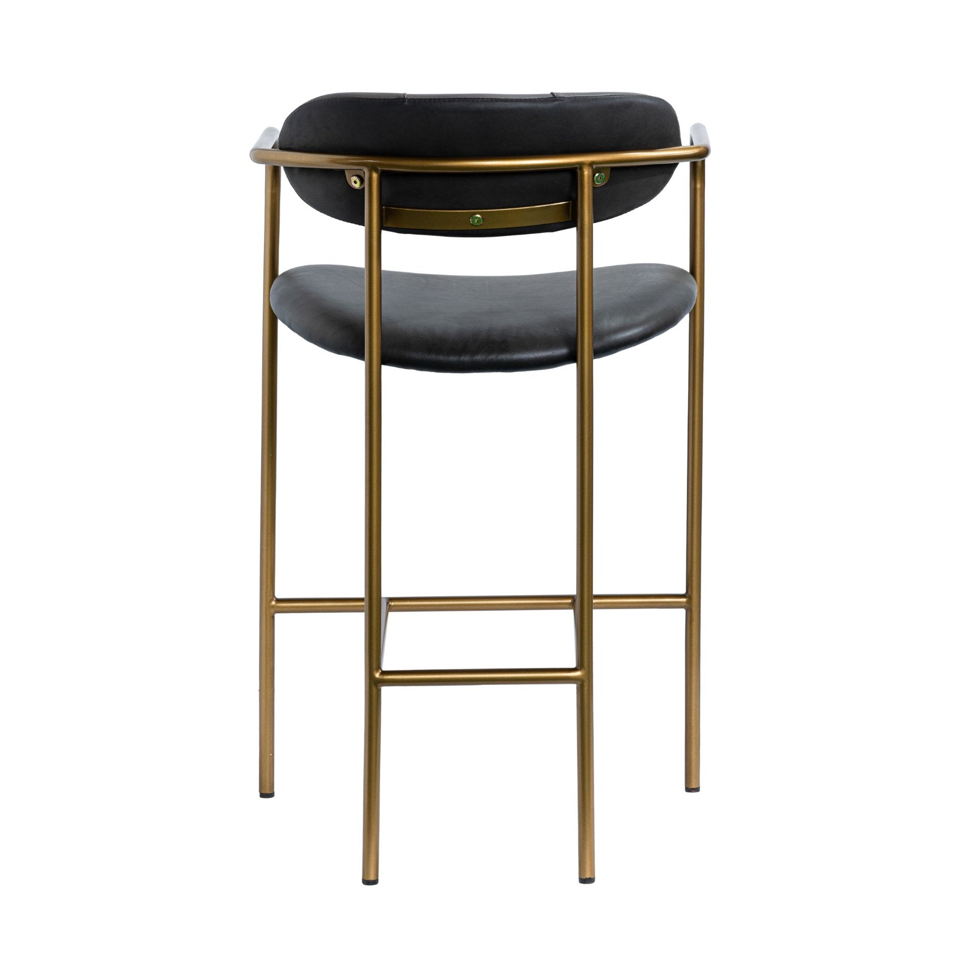 Parker Leather Seat Counter Stool