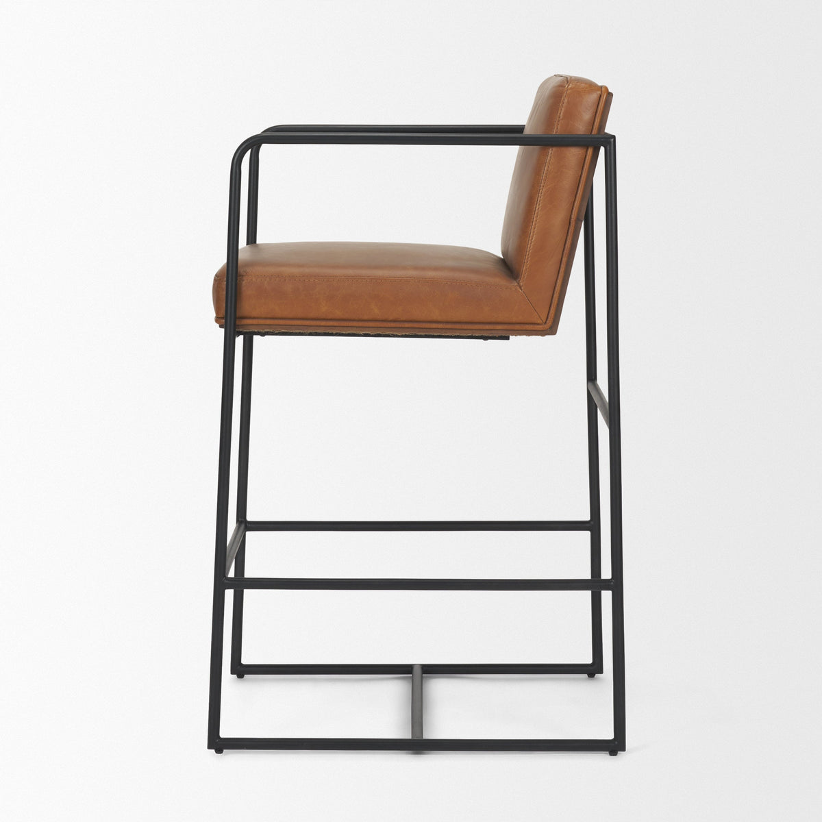 Stamford Leather Counter Stool
