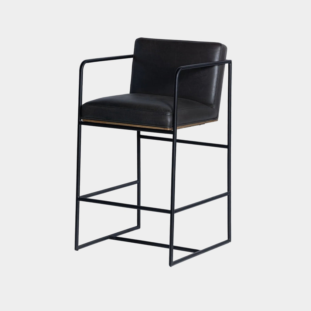 Stamford Leather Counter Stool