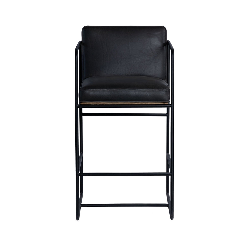 Stamford Leather Counter Stool