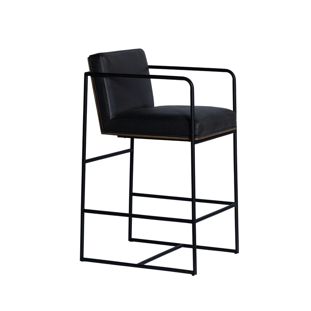 Stamford Leather Counter Stool