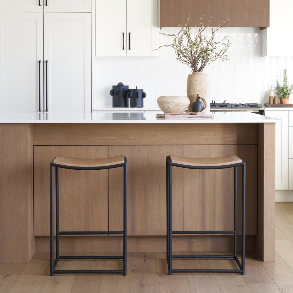 Taniel Wood Seat Stool