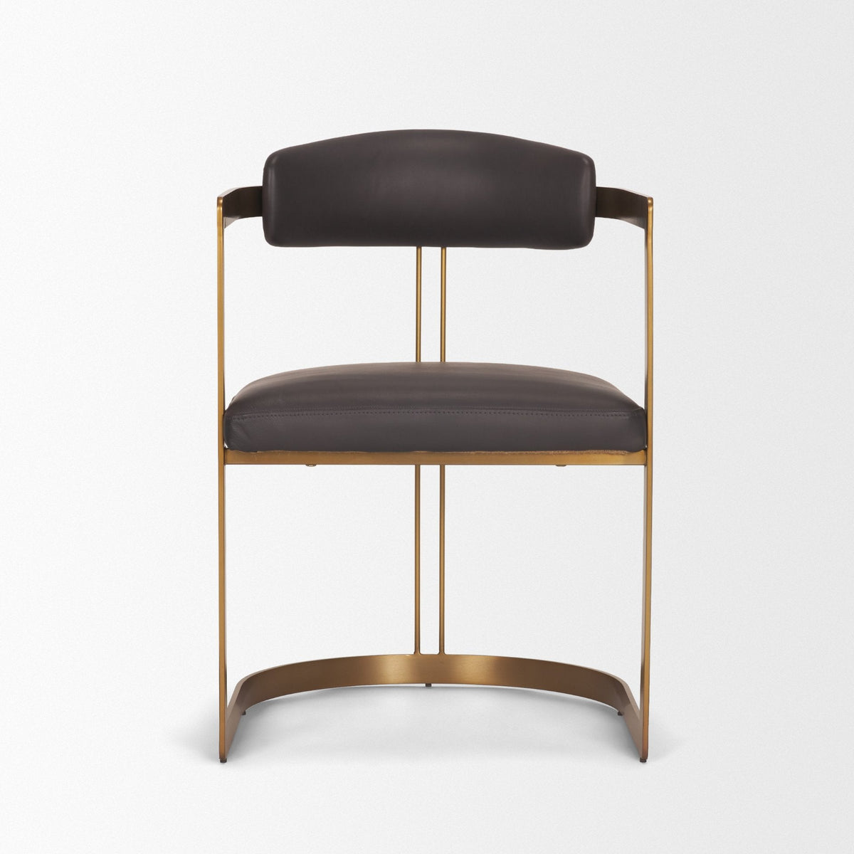 Hollyfield Leather Contract-Grade Dining Chair