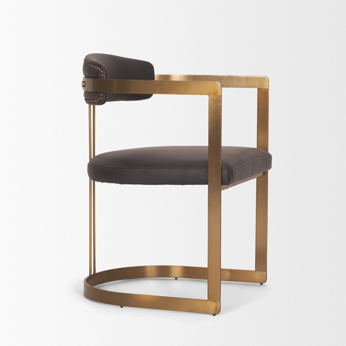 Hollyfield Leather Contract-Grade Dining Chair