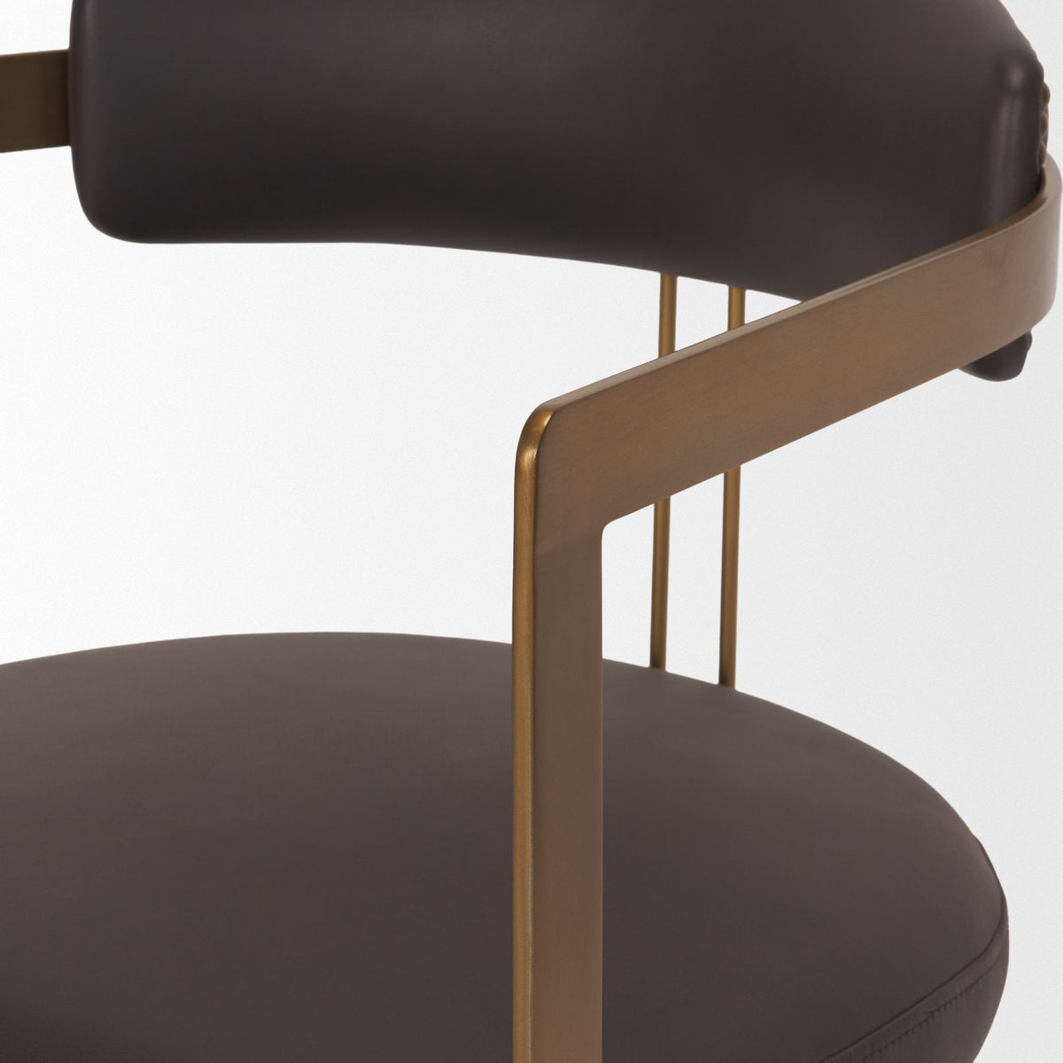Hollyfield Leather Contract-Grade Dining Chair