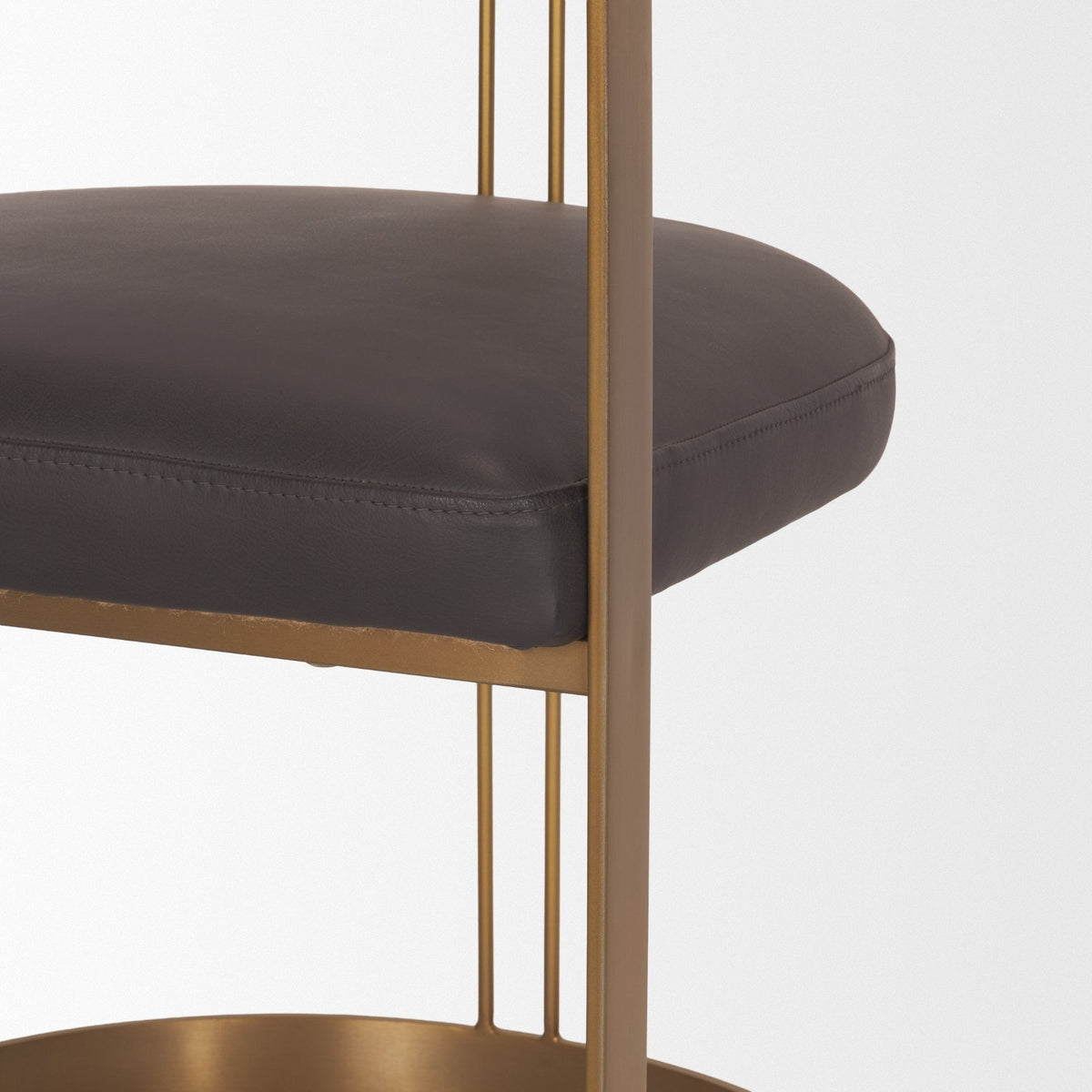 Hollyfield Leather Contract-Grade Dining Chair