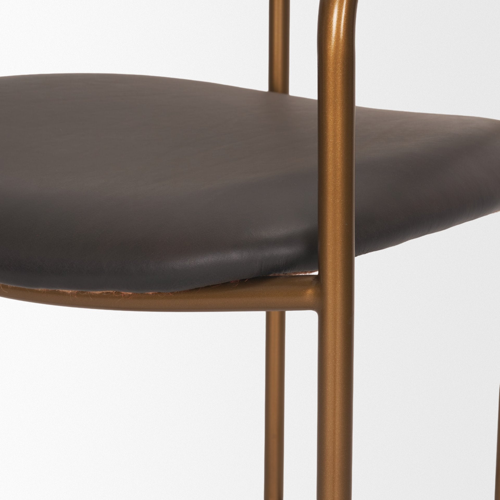 Parker Leather Seat Counter Stool