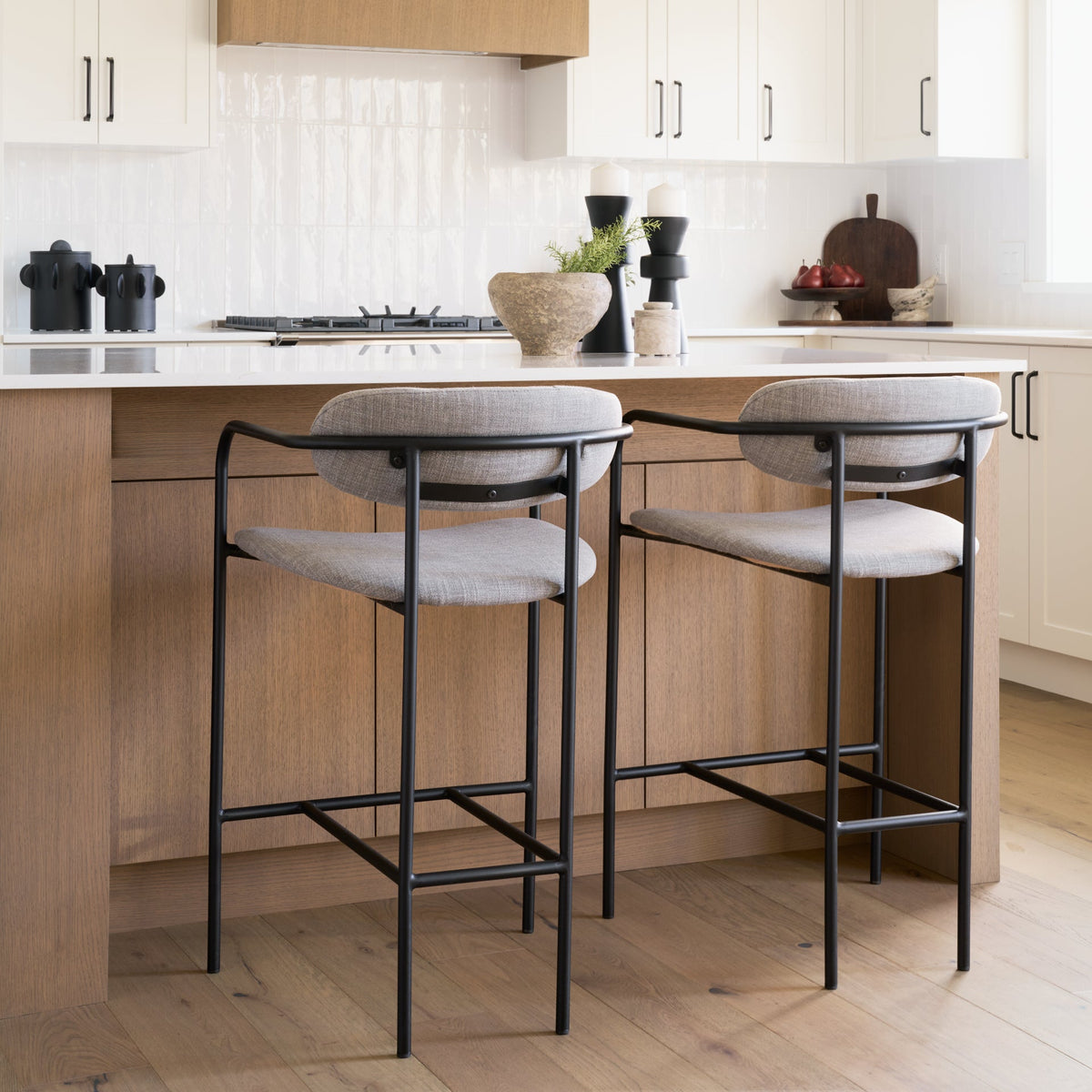 Parker Upholstered Counter Seat Stool