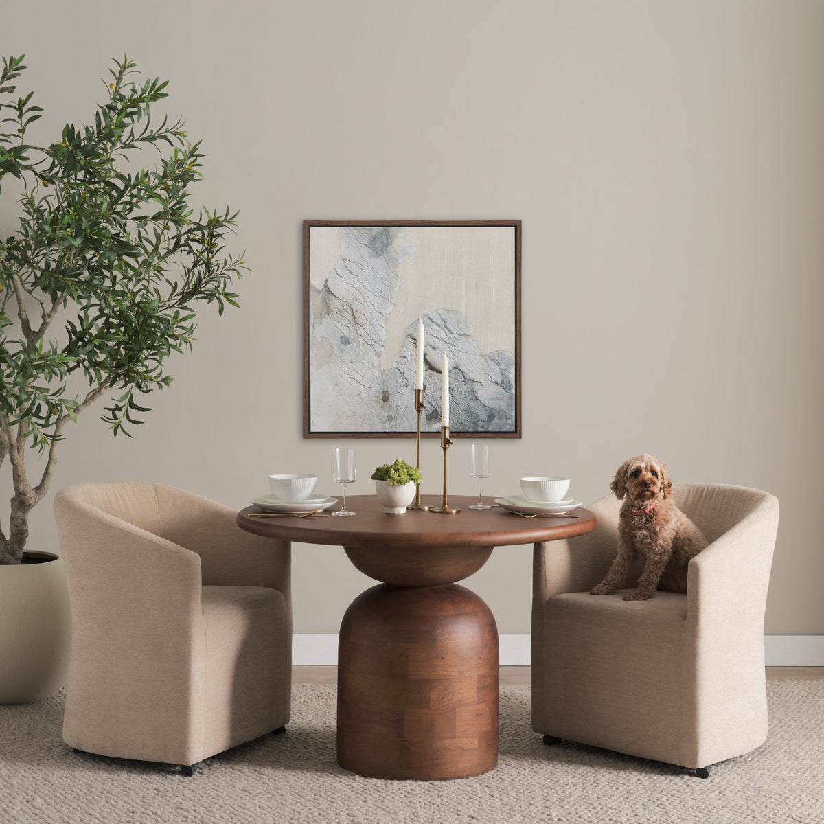 Atlas 42" Dining Table
