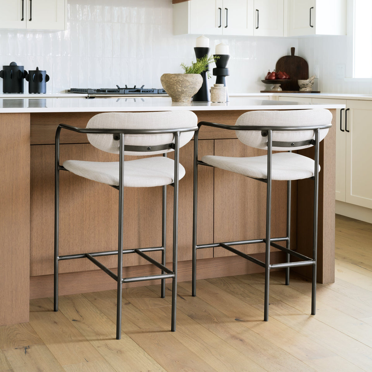 Parker Upholstered Counter Seat Stool