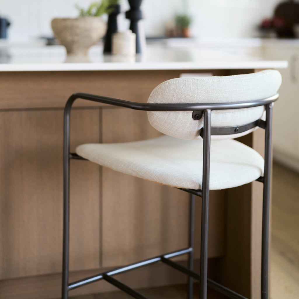 Parker Upholstered Counter Seat Stool