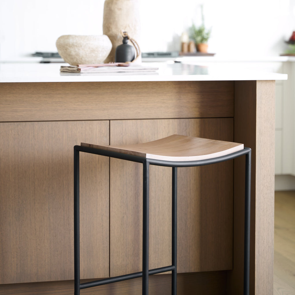 Taniel Wood Seat Stool