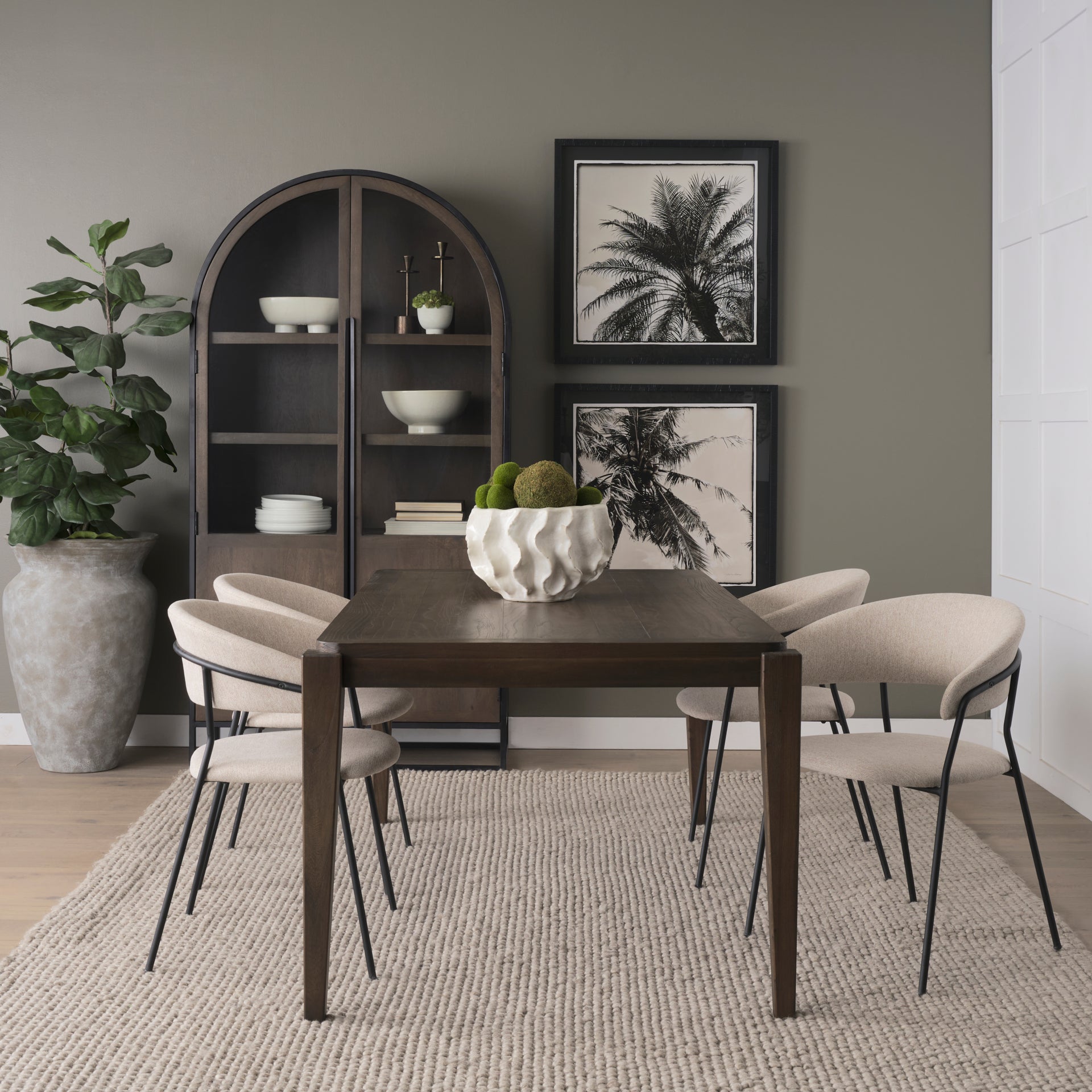Carolyn Fabric Dining Chair