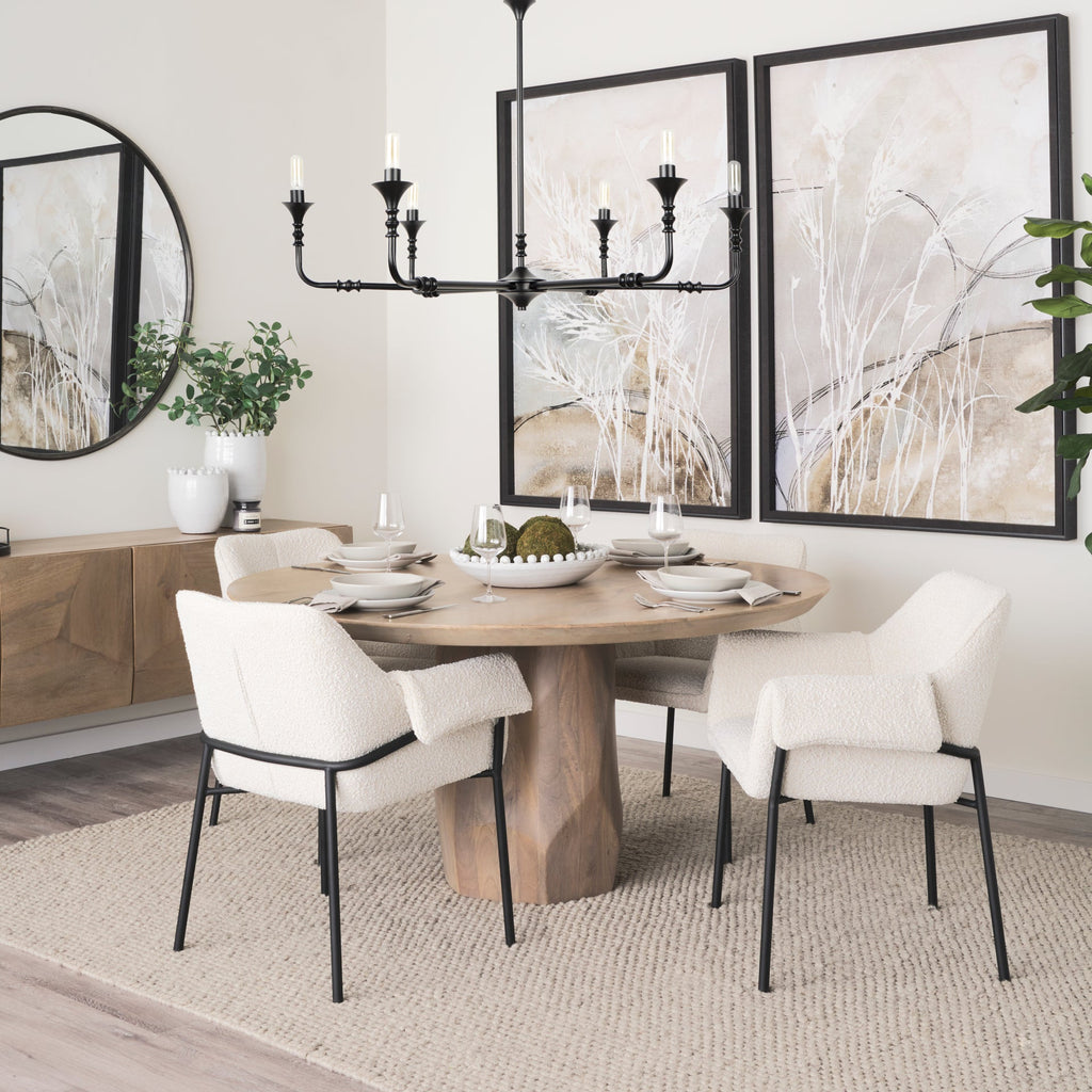 Brently Fabric Dining Armchair