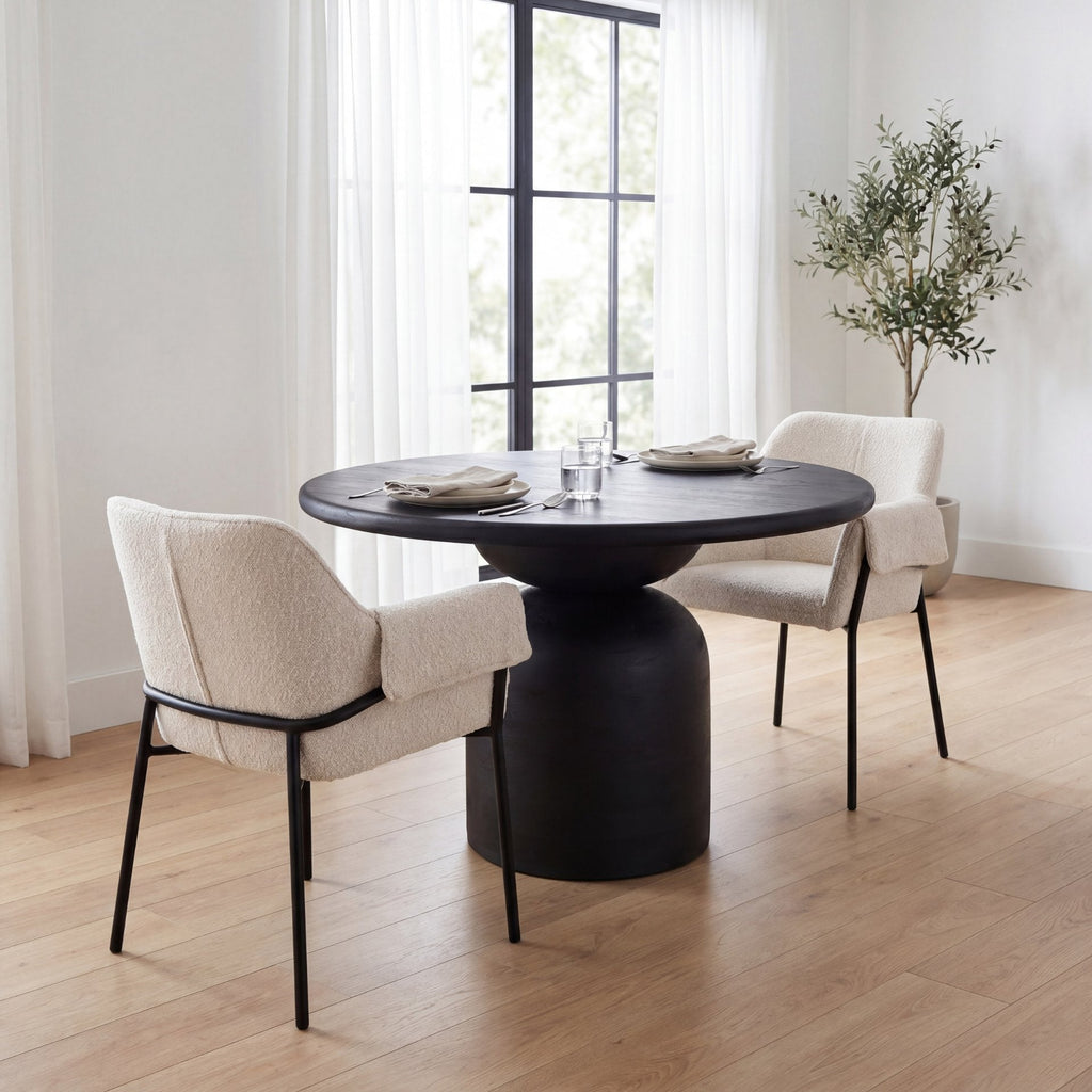Brently Fabric Dining Armchair