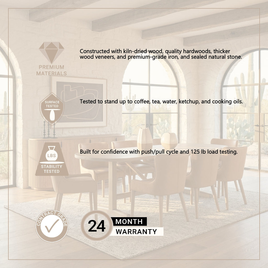 Viktor 94" Dining Table