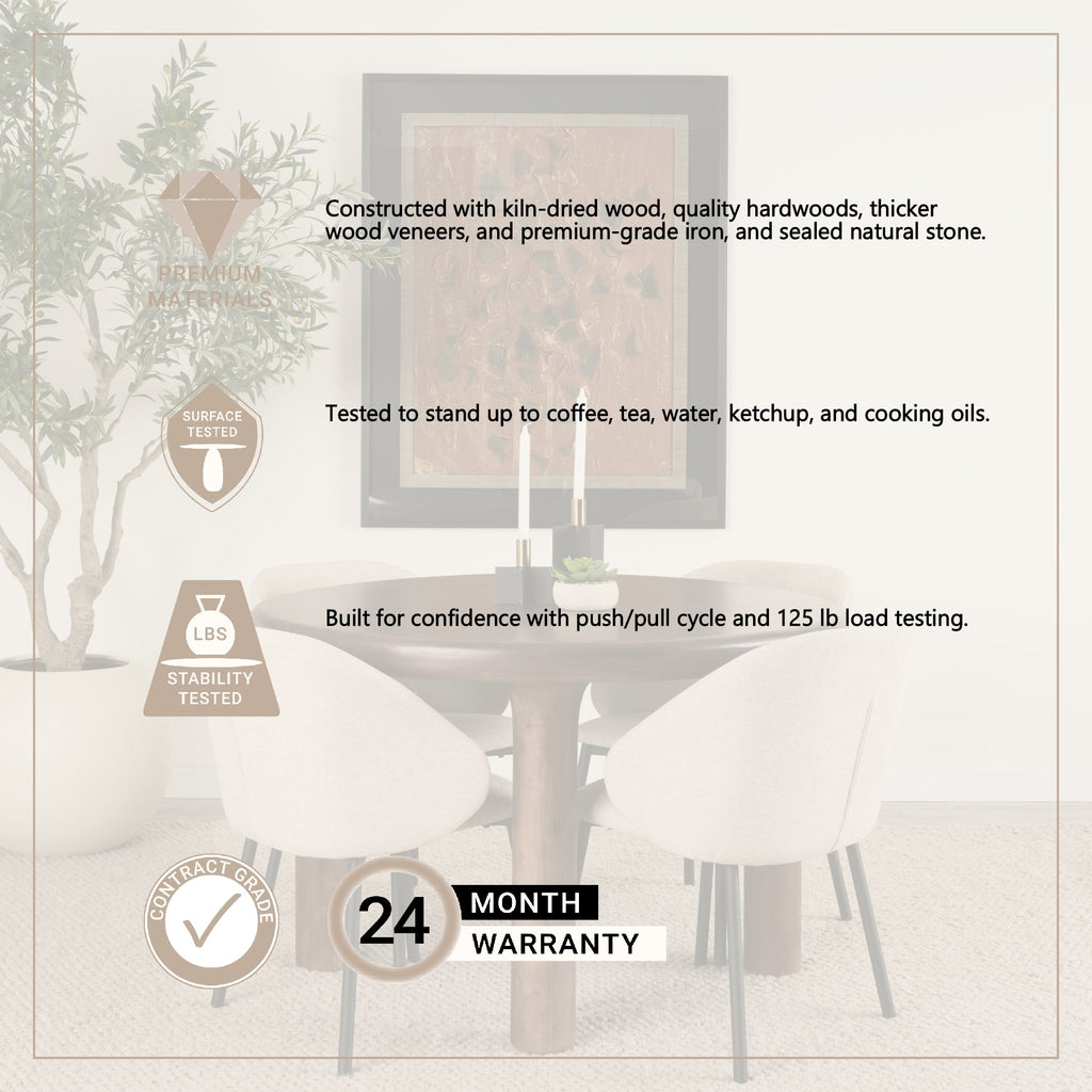 Soma 48" Round Dining Table