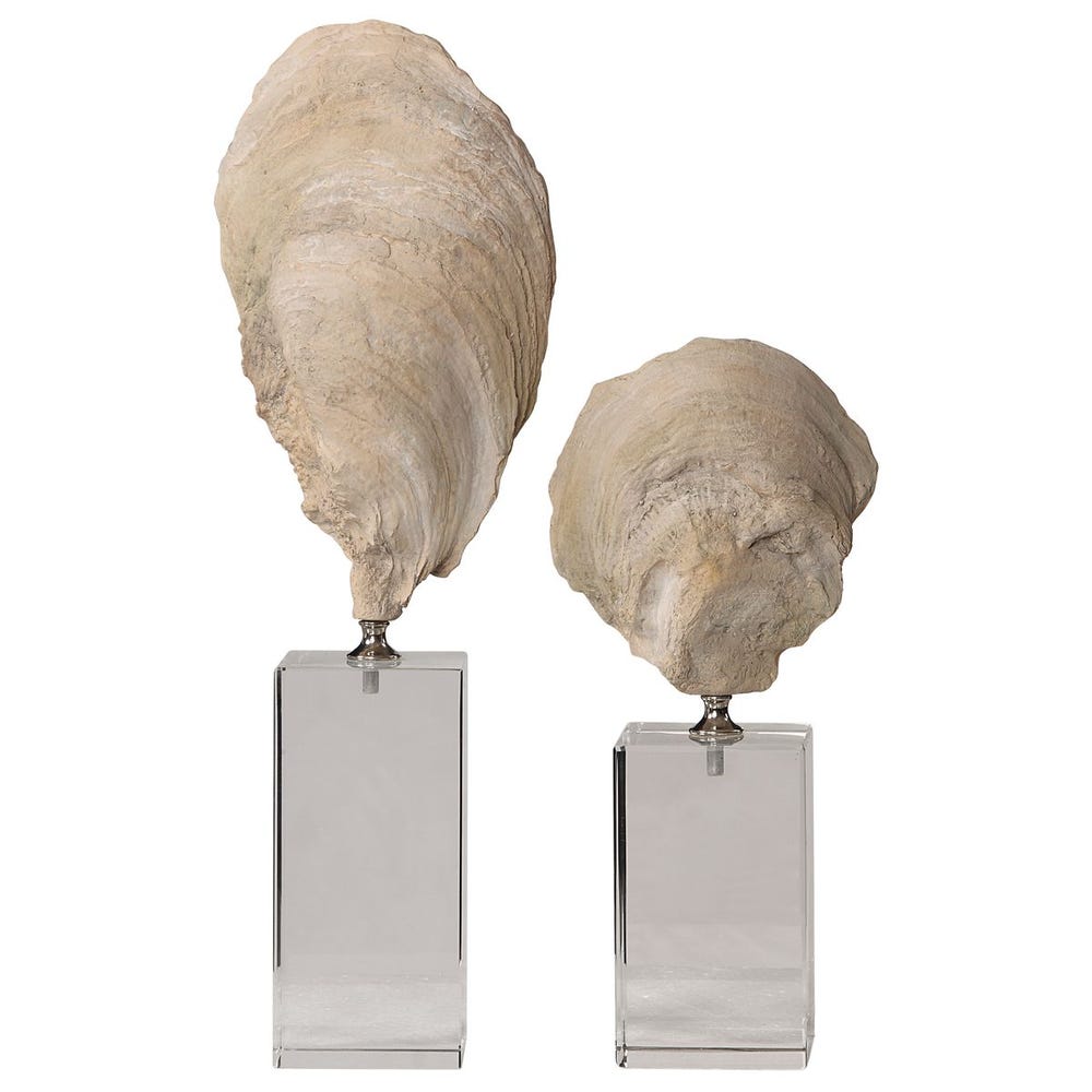 Oyster Shell Sculptures, S/2