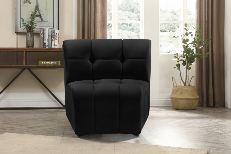 Limitless Velvet Upholstered Modular Chair
