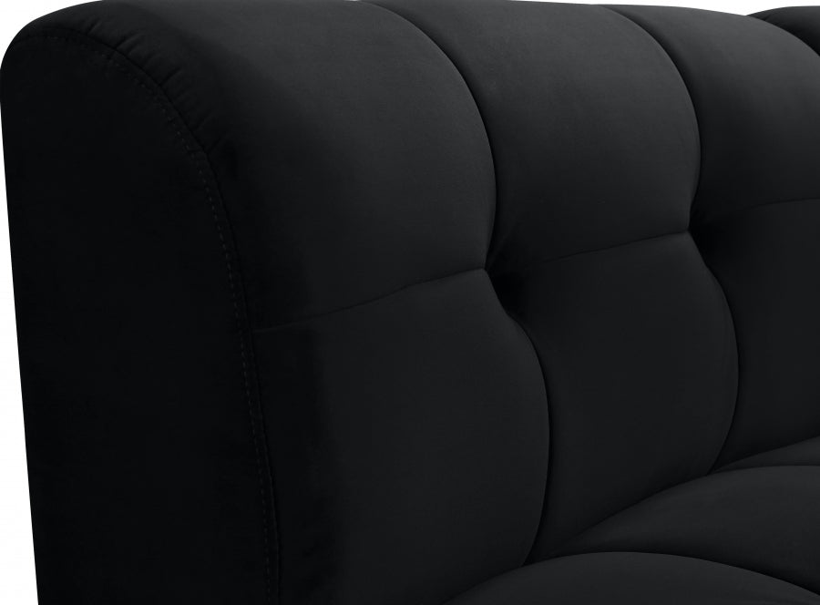 Limitless Velvet Upholstered Modular Chair