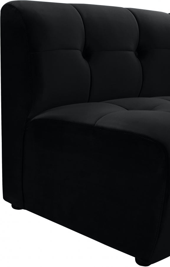 Limitless Velvet Upholstered Modular Chair
