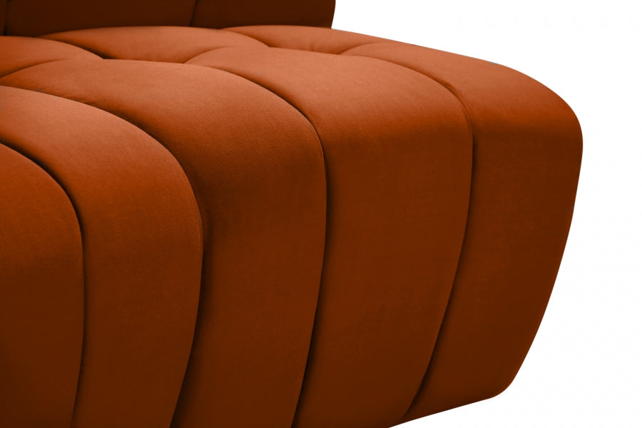 Limitless Velvet Upholstered Modular Chair
