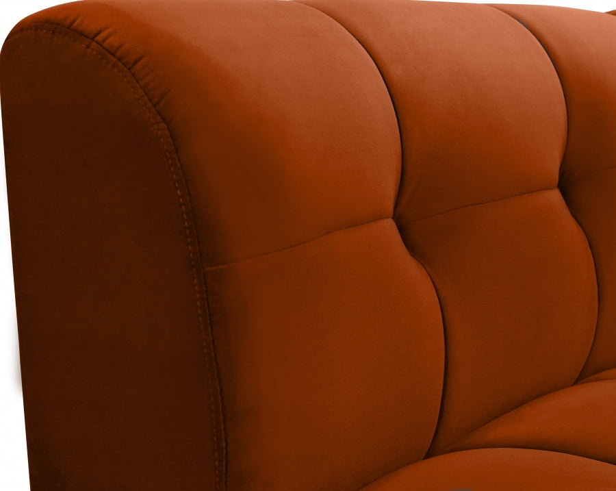 Limitless Velvet Upholstered Modular Chair