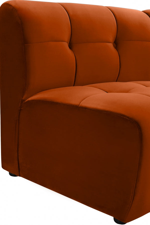 Limitless Velvet Upholstered Modular Chair