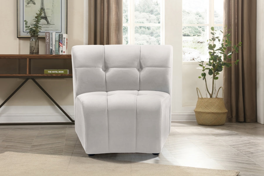 Limitless Velvet Upholstered Modular Chair