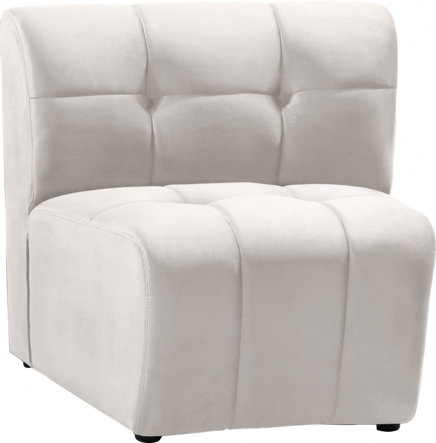 Limitless Velvet Upholstered Modular Chair