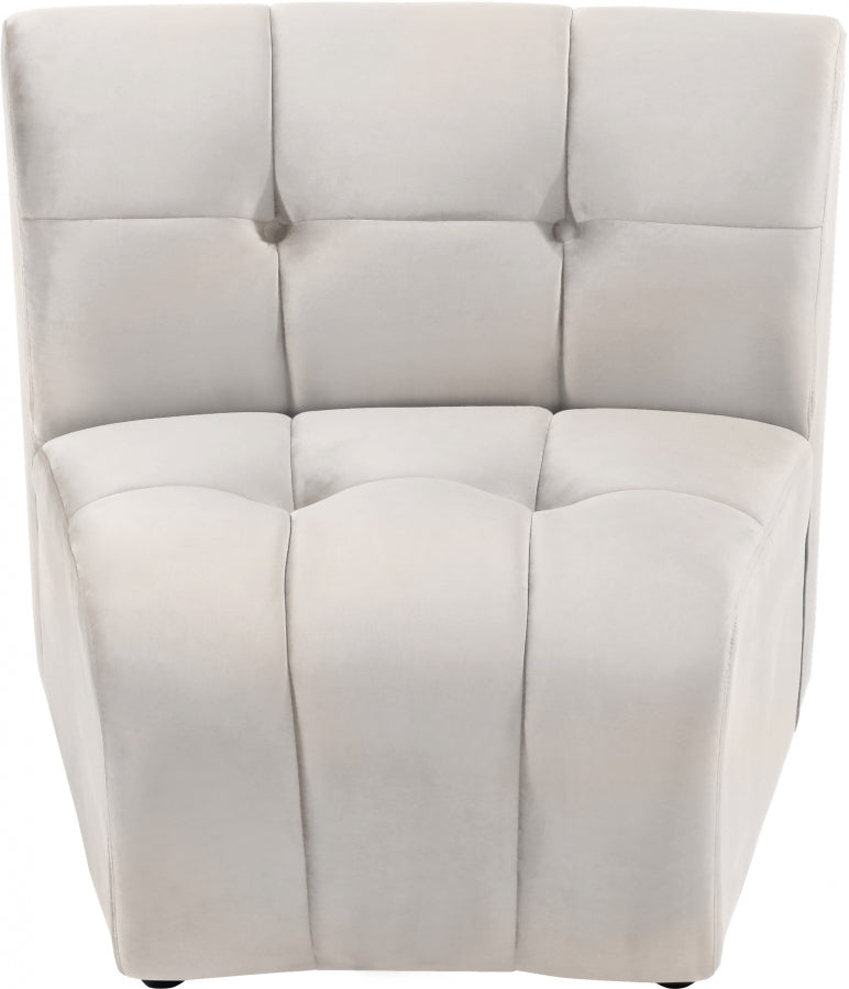 Limitless Velvet Upholstered Modular Chair