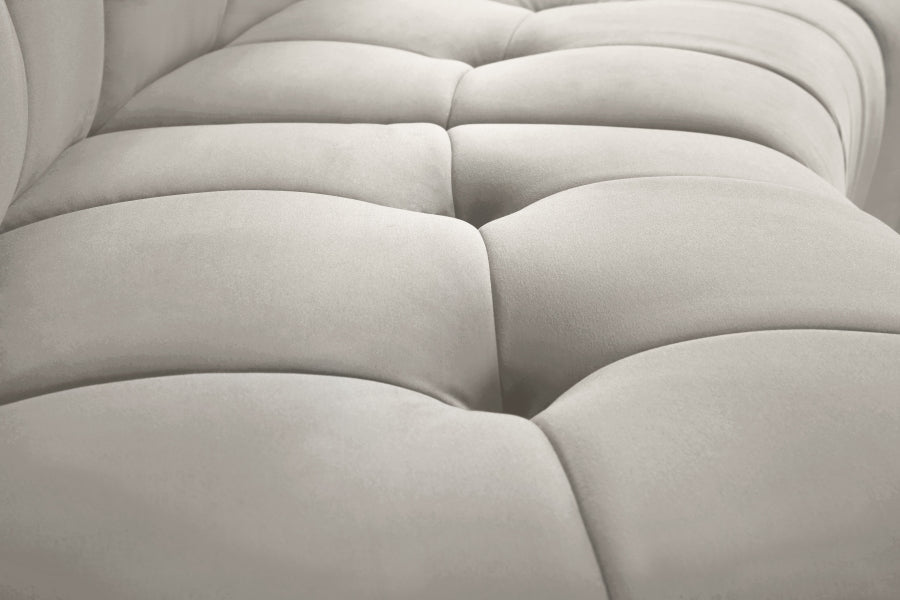 Limitless Velvet Upholstered Modular Chair