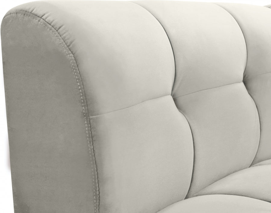 Limitless Velvet Upholstered Modular Chair