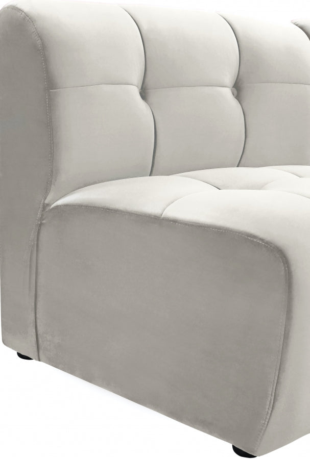 Limitless Velvet Upholstered Modular Chair
