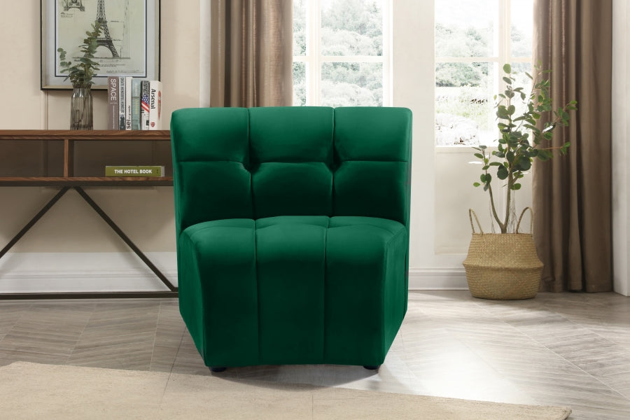 Limitless Velvet Upholstered Modular Chair