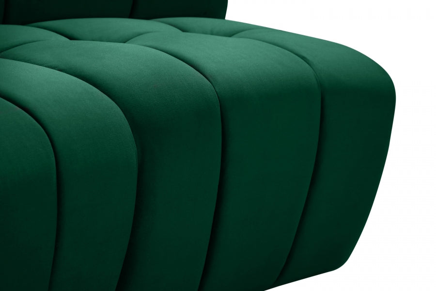 Limitless Velvet Upholstered Modular Chair