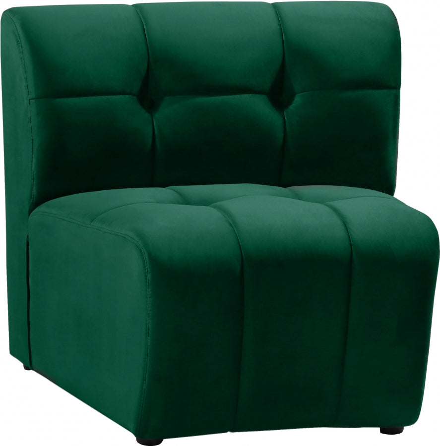Limitless Velvet Upholstered Modular Chair