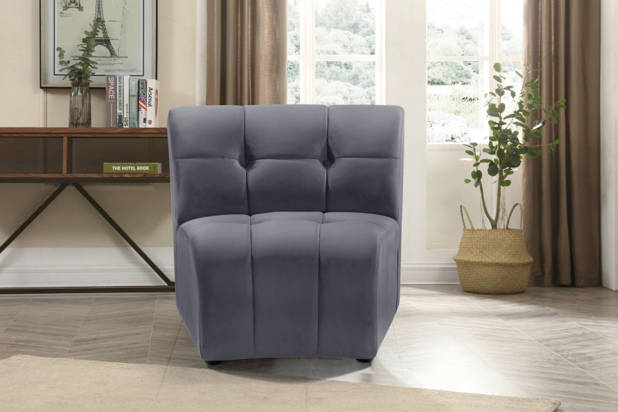 Limitless Velvet Upholstered Modular Chair