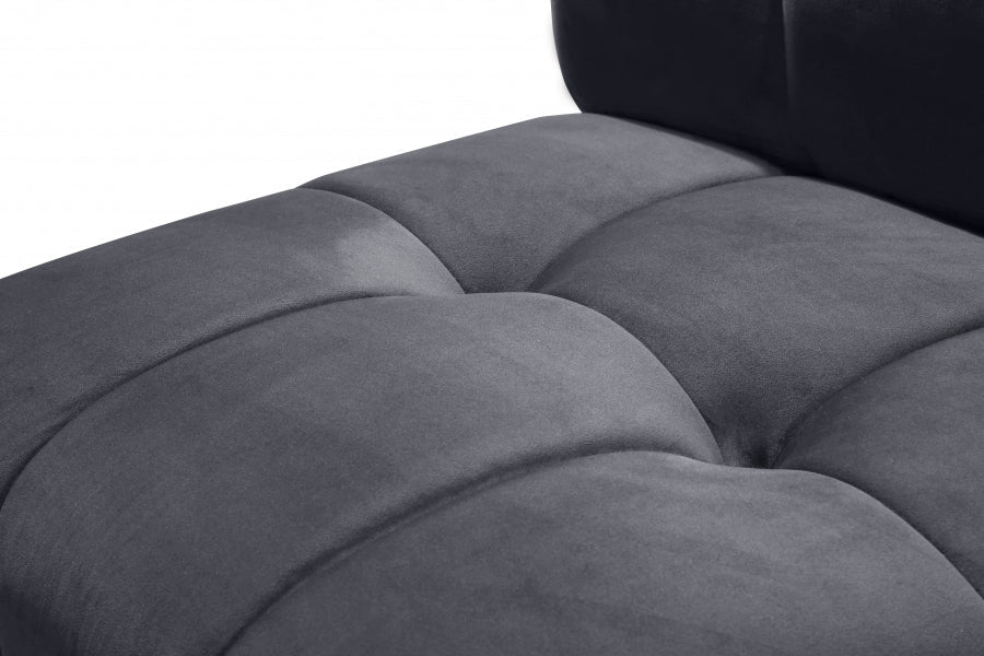Limitless Velvet Upholstered Modular Chair