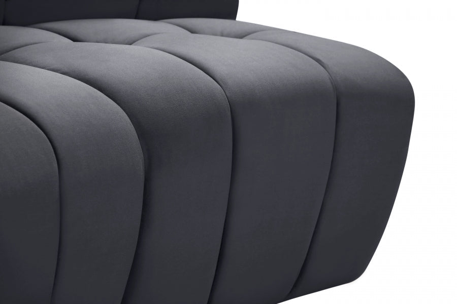 Limitless Velvet Upholstered Modular Chair
