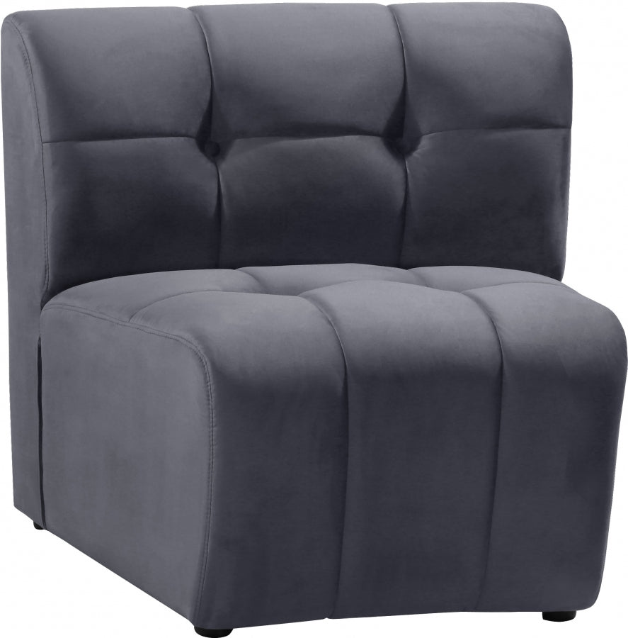 Limitless Velvet Upholstered Modular Chair