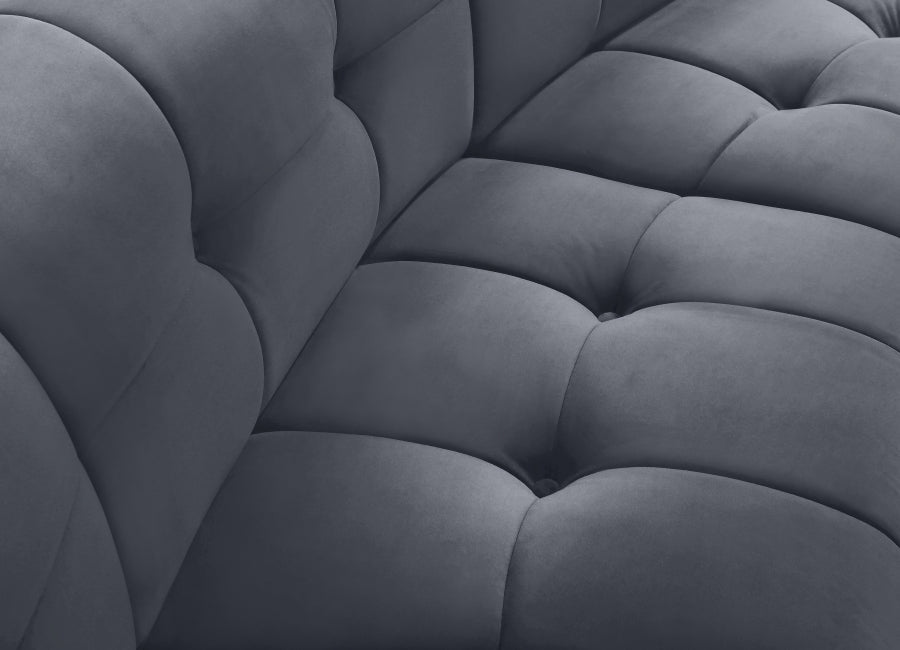Limitless Velvet Upholstered Modular Chair