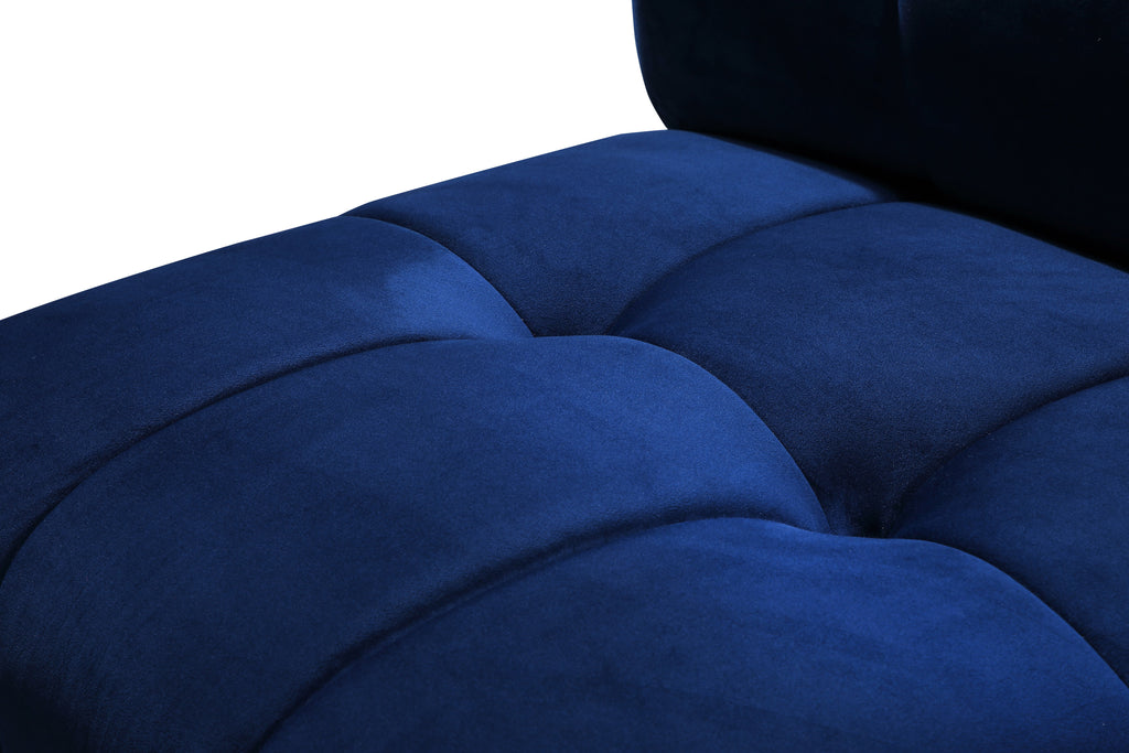 Limitless Velvet Upholstered Modular Chair