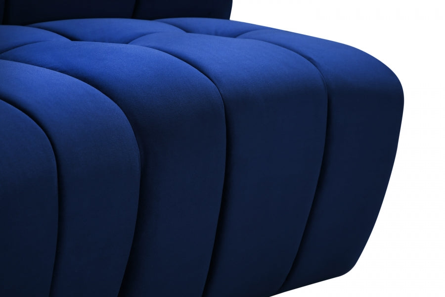 Limitless Velvet Upholstered Modular Chair