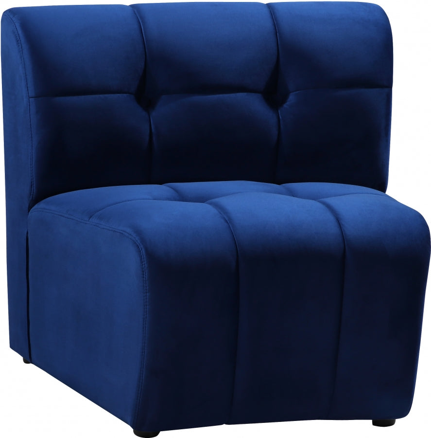 Limitless Velvet Upholstered Modular Chair