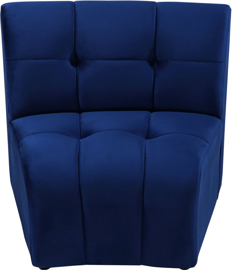 Limitless Velvet Upholstered Modular Chair