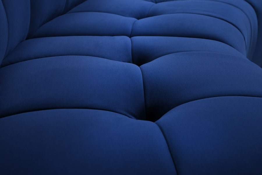 Limitless Velvet Upholstered Modular Chair