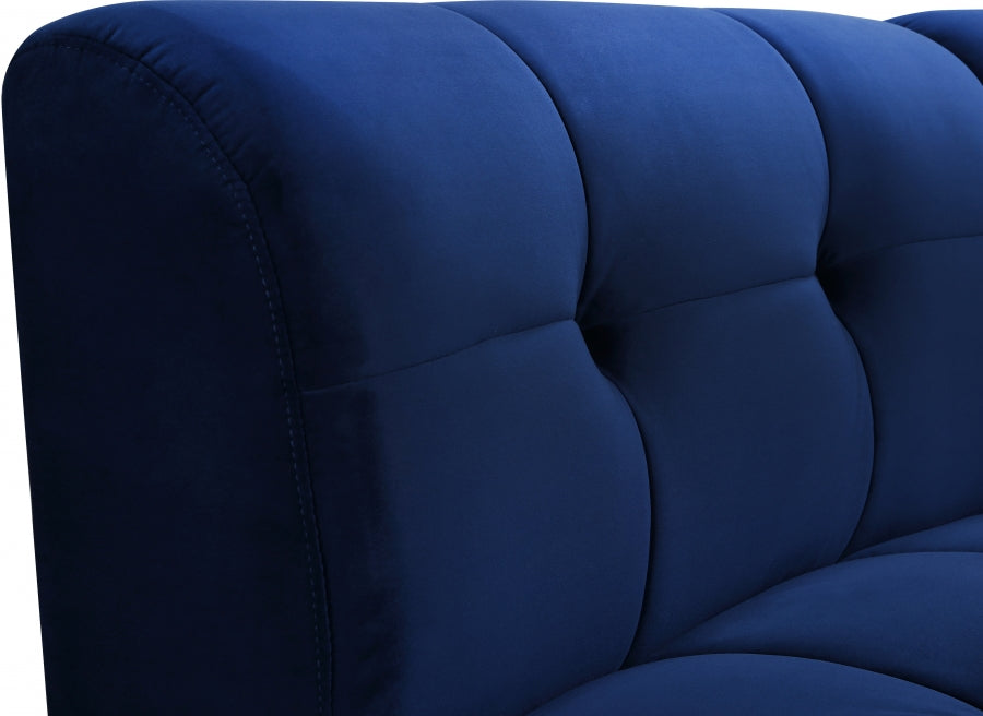 Limitless Velvet Upholstered Modular Chair