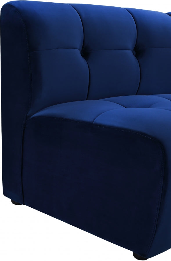 Limitless Velvet Upholstered Modular Chair